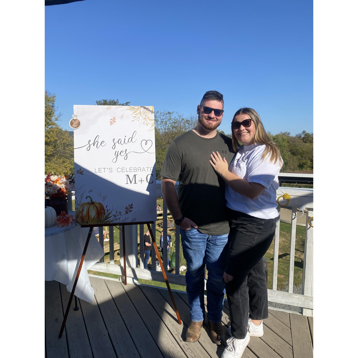 Our engagement party October 19th 2024!