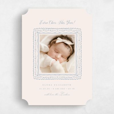 Blue Ticket Holiday Card - Melrose
