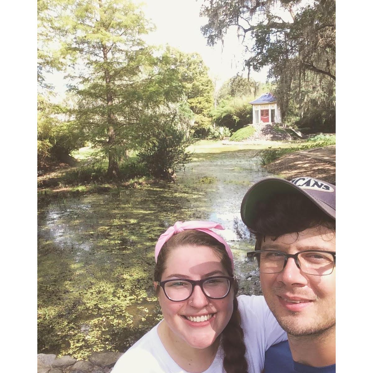 Our fourth anniversary at Avery Island
