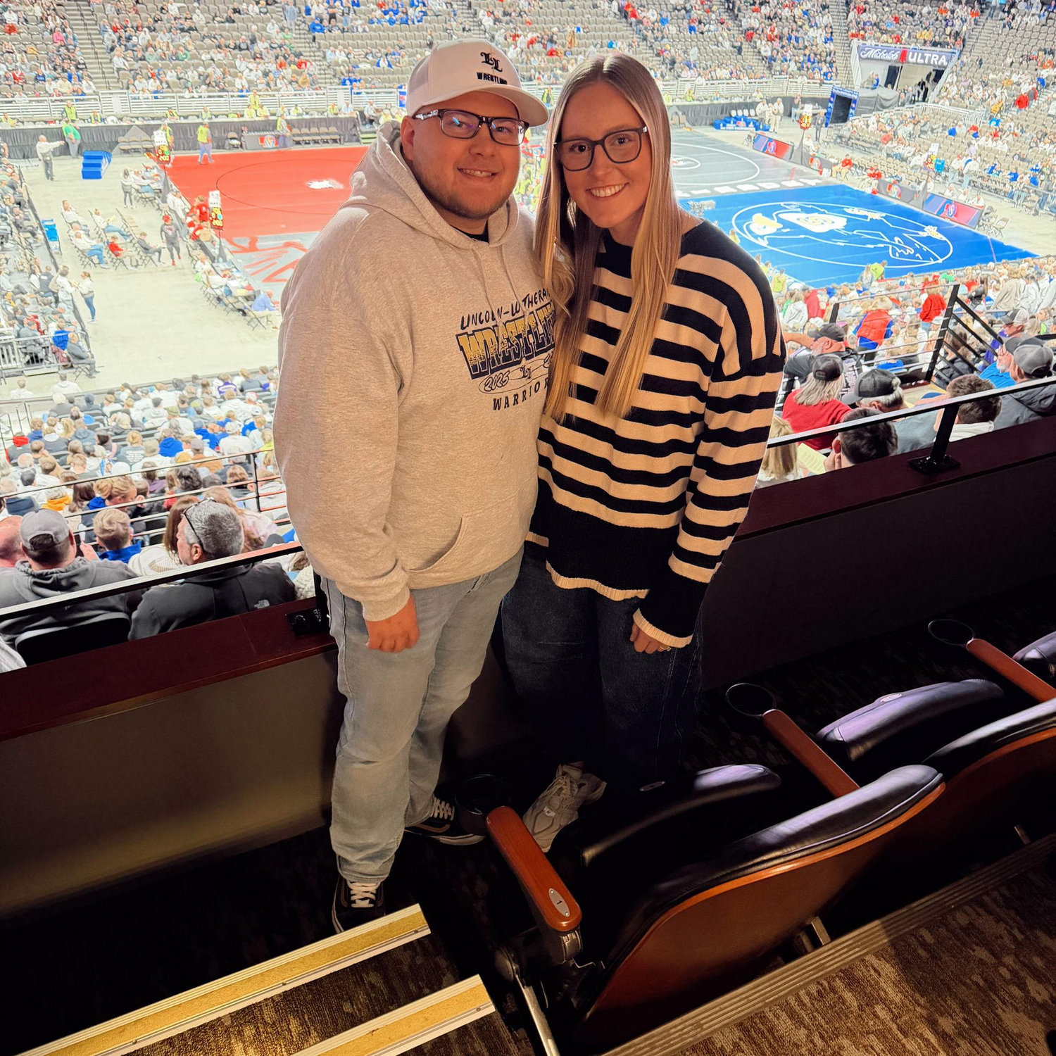 State Wrestling at CHI Health Center in Omaha 2026