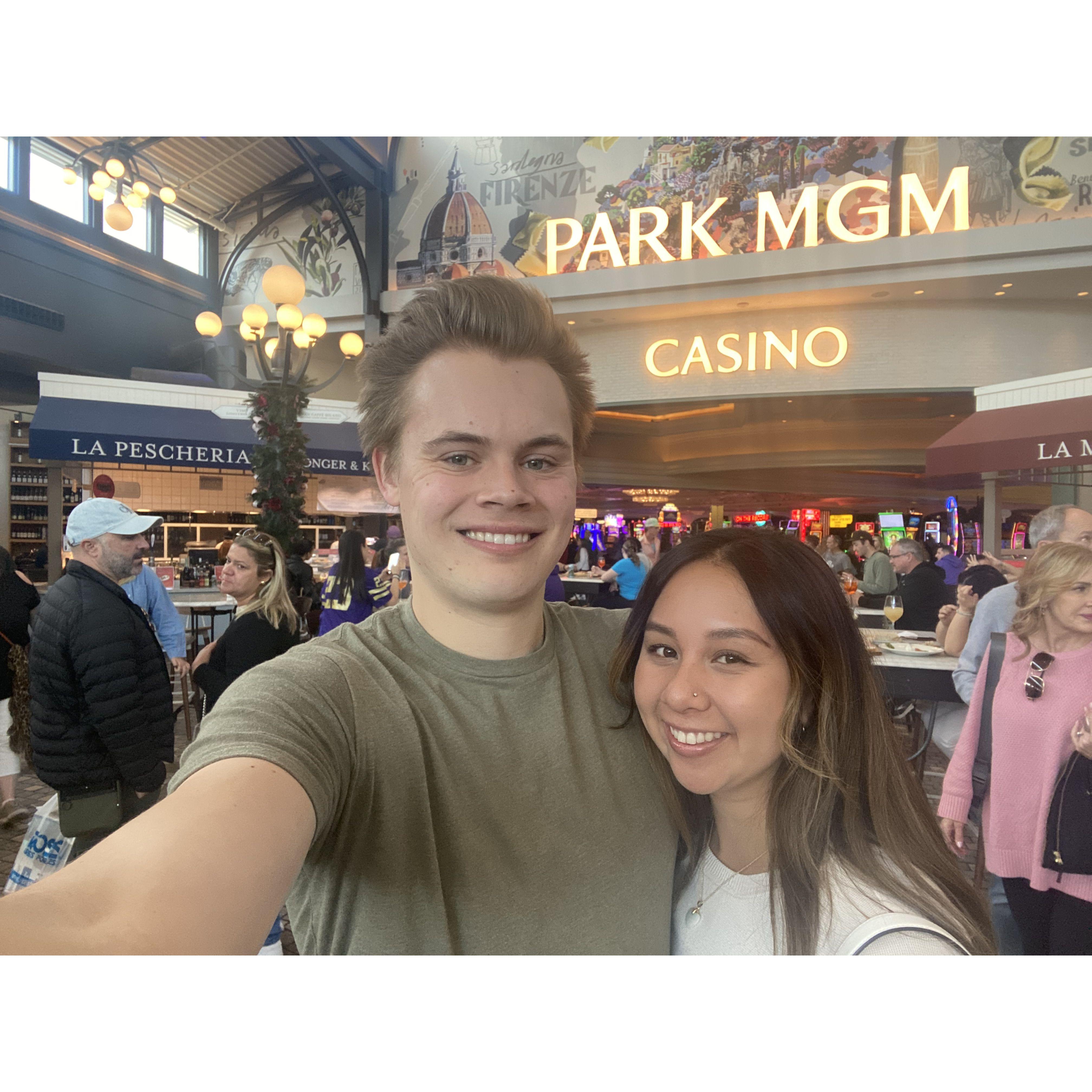 Connor's 25th birthday in Vegas!