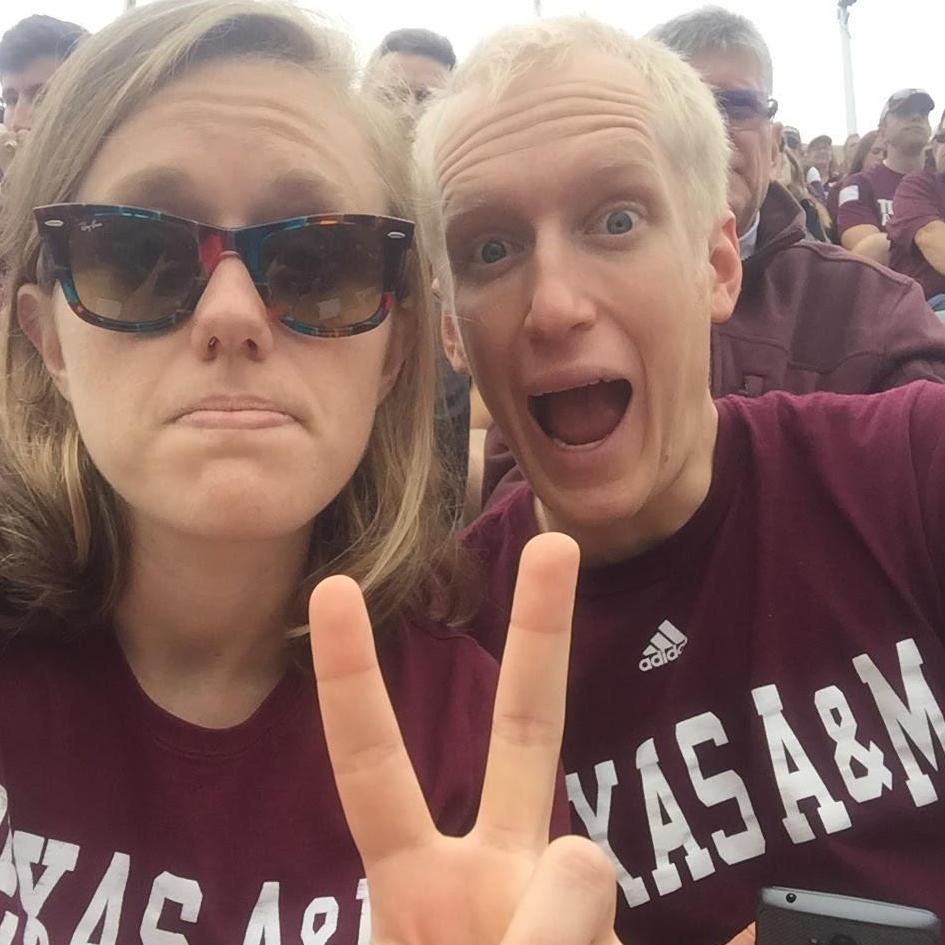 Kyle Field watching the Aggies BTHO South Carolina