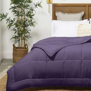 Luxury Down Alternative Comforter Cal King Purple