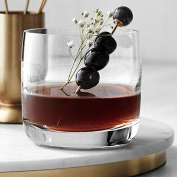 Williams Sonoma Reserve Double Old-Fashioned Glasses, Set of 4