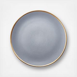 Addison Grey Gold Rim Platter