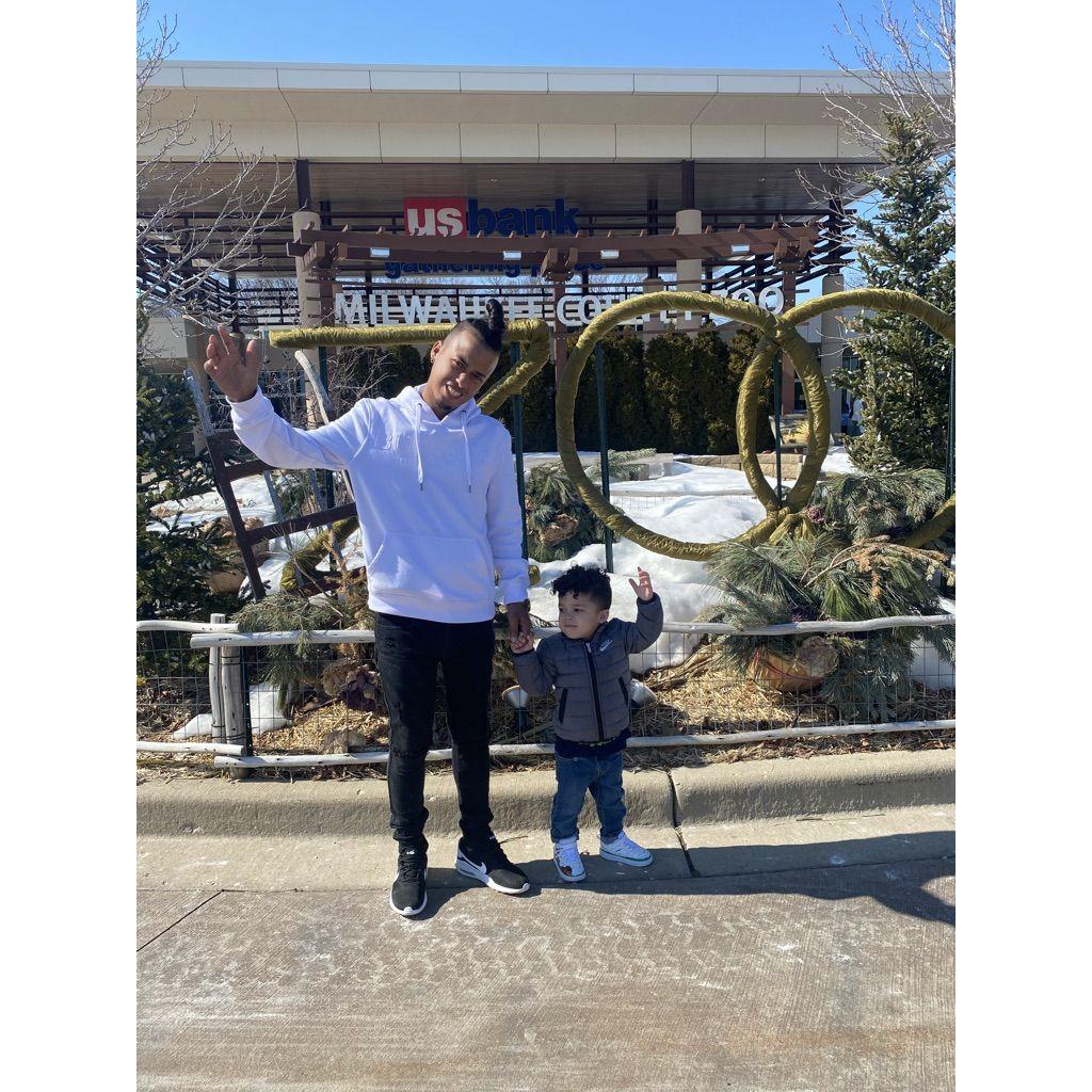 Our first trip to Milwaukee WI to meet Mateo, Eliel's son together! - February 2021
