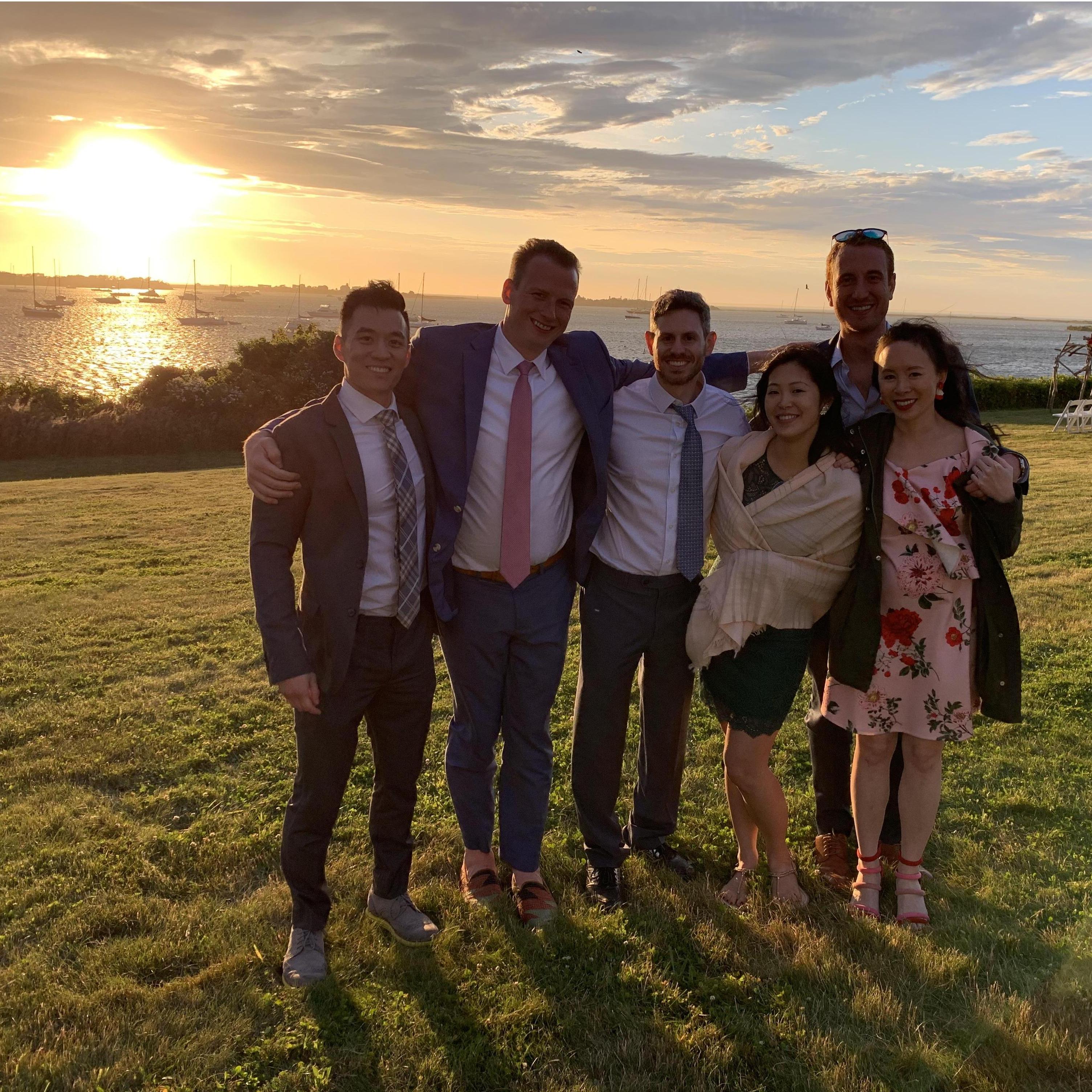 We started our France trip with a detour to Block Island for our friends Matt and Lizzy's wedding. June, 2019