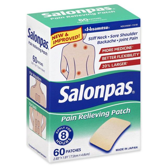 Salonpas® 60-Count Pain Relief Patch
