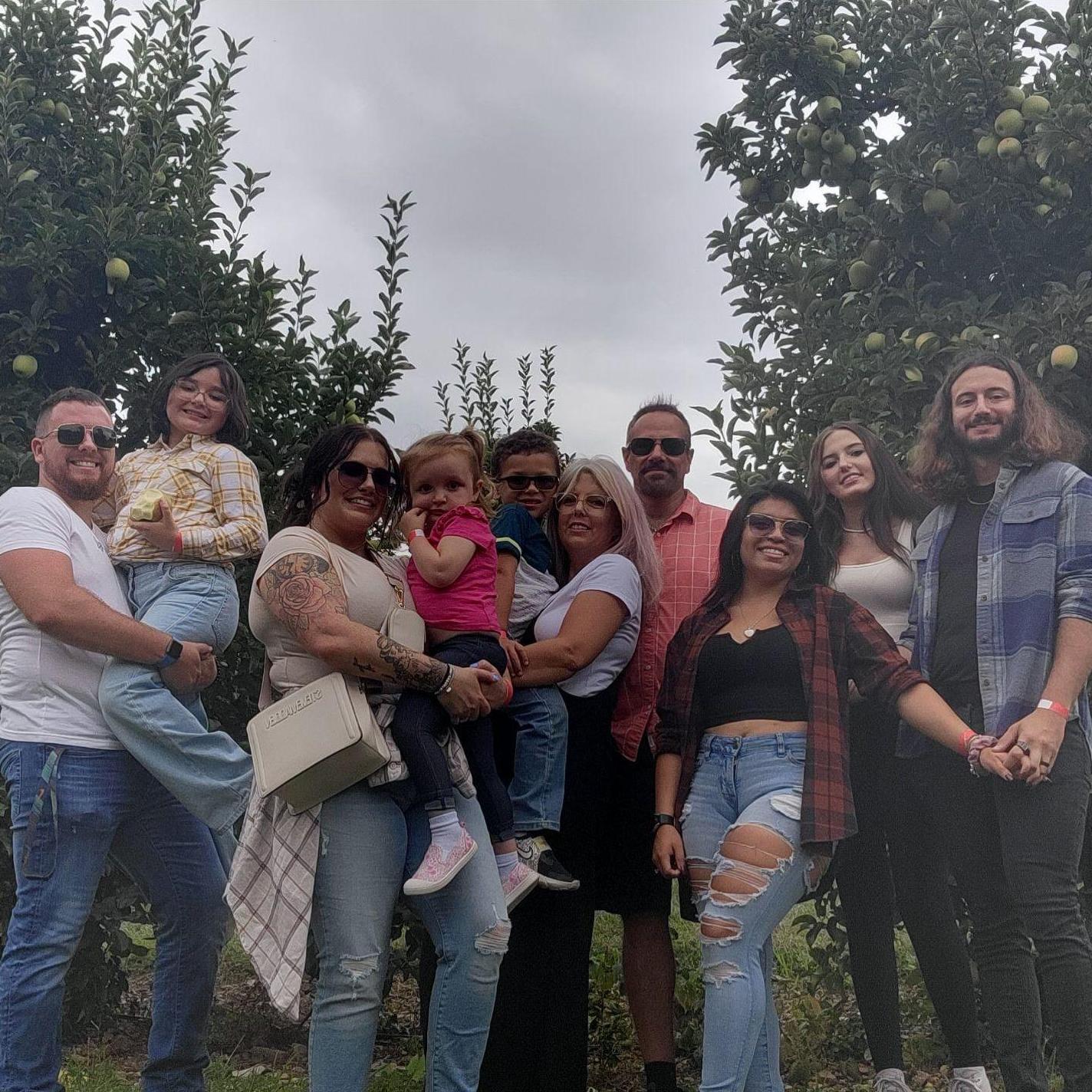 Family Apple Picking, September 2023