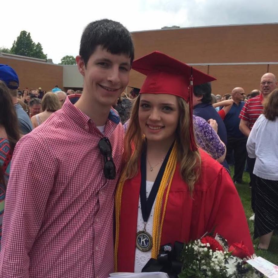 Taylor’s high school graduation…Go Quakers!