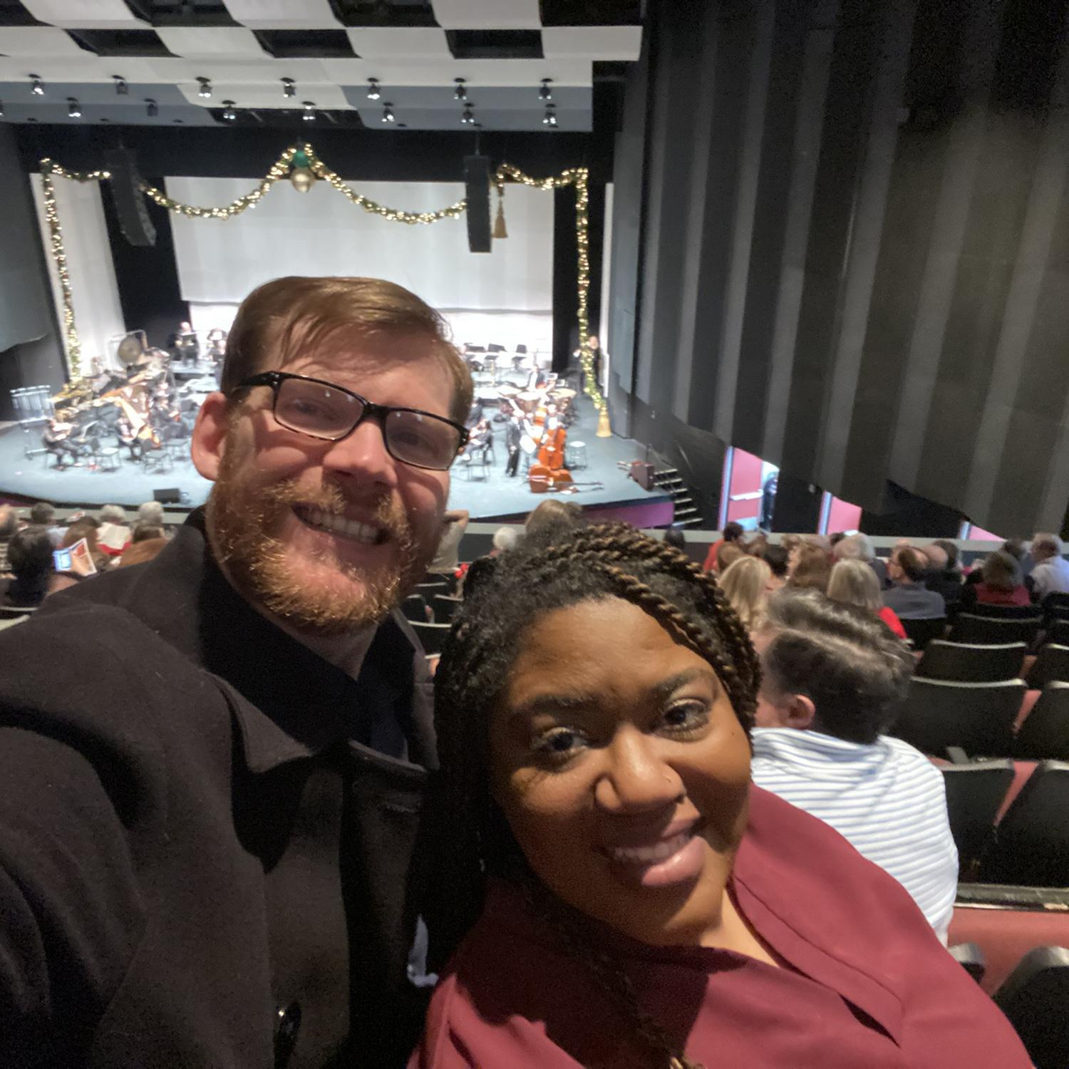 One of their favorite holiday traditions: Holiday Pops concert at George Mason!