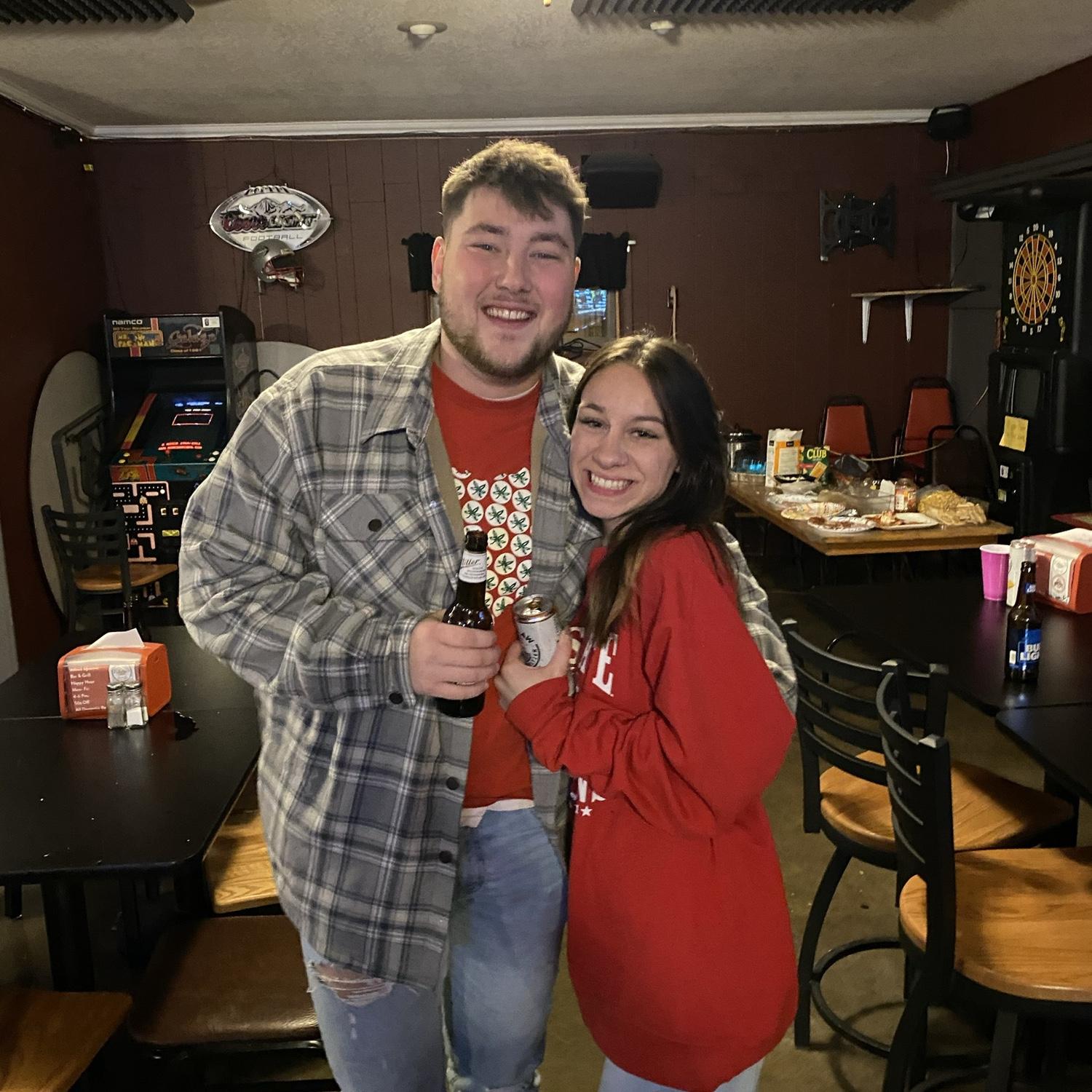 Our favorite NWO bar on game day. Go Bucks!