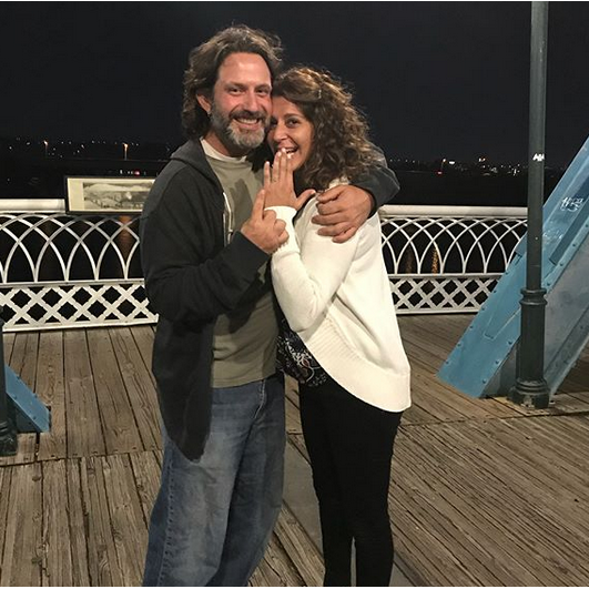 Engaged on Walnut Street Bridge, Chattanooga