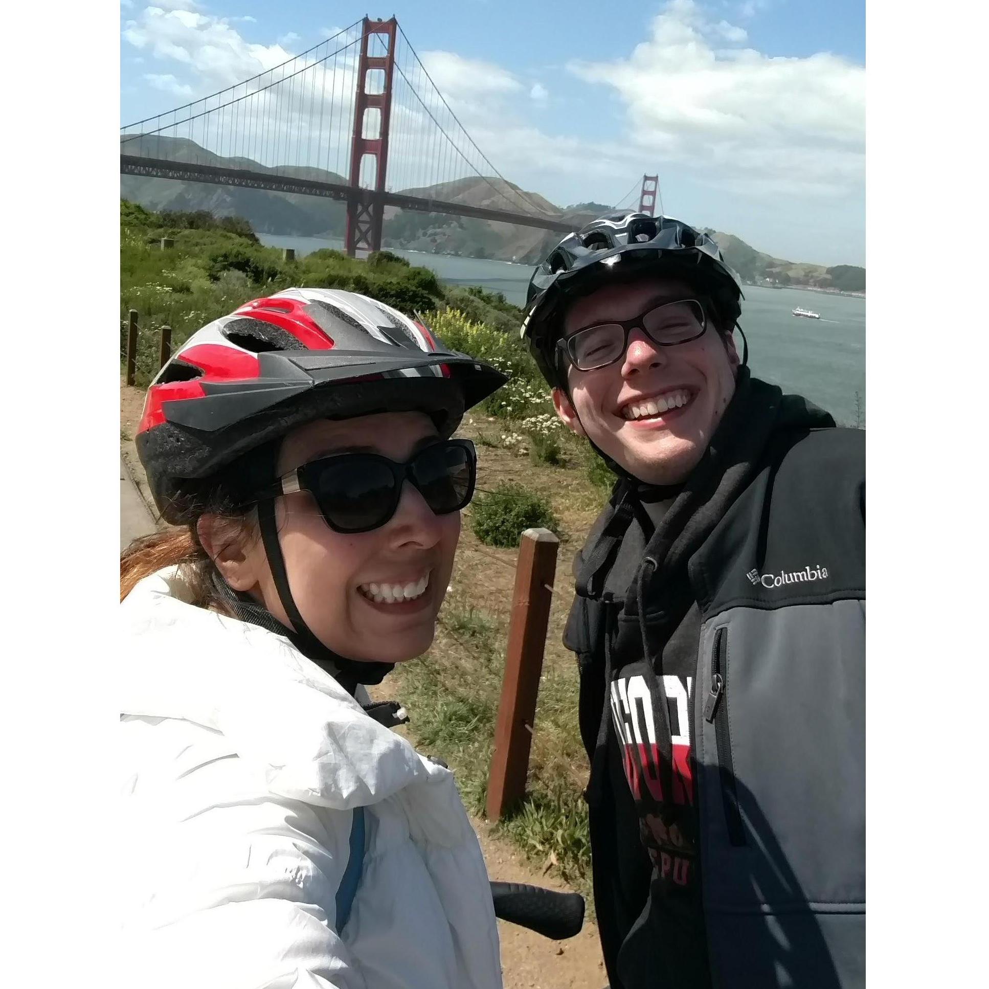Our first trip, San Francisco, May 2017.
