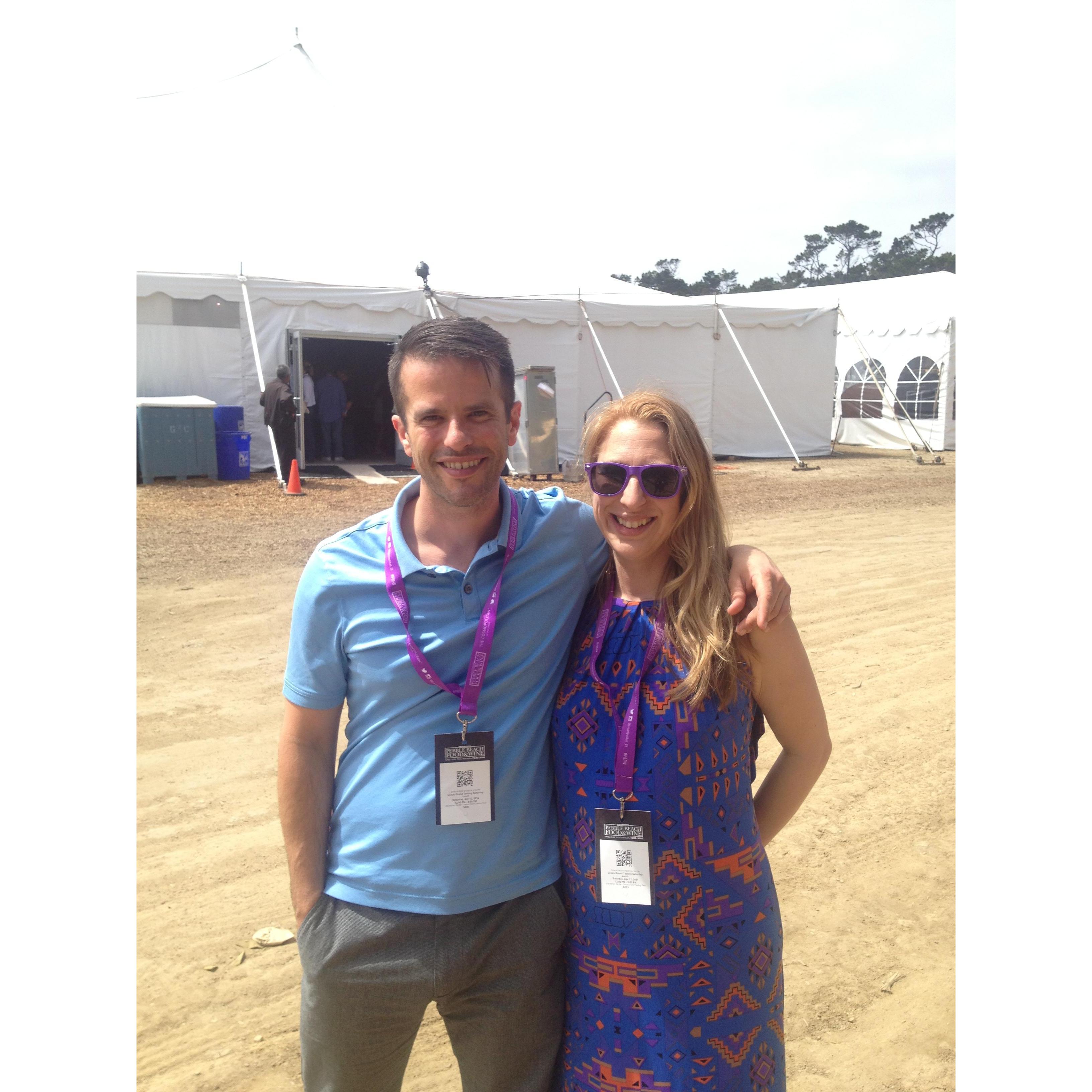 Our 1st Pebble Beach Food & Wine - 2014