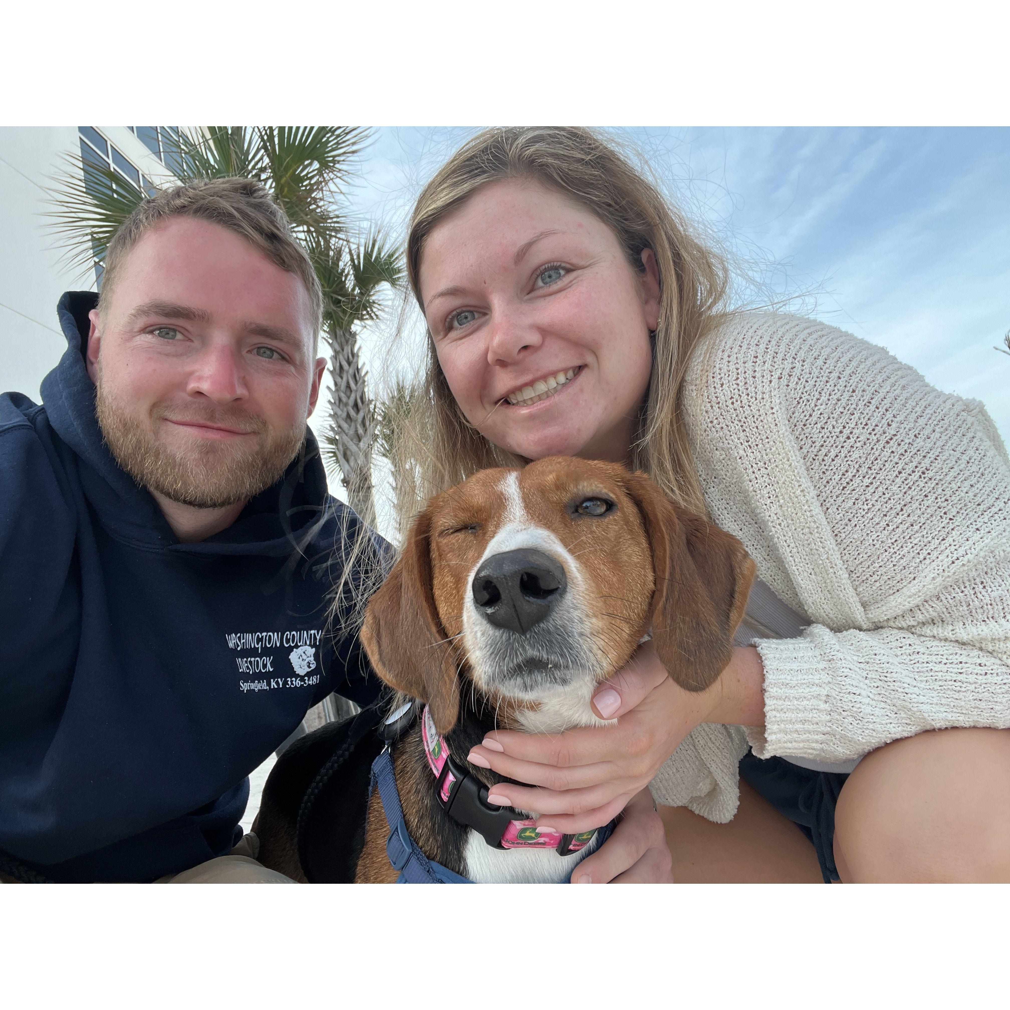 Family trip to Destin...Day before Reed proposed!