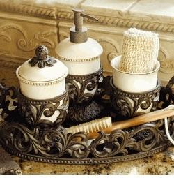 GG COLLECTION Acanthus 3 Piece Vanity Set