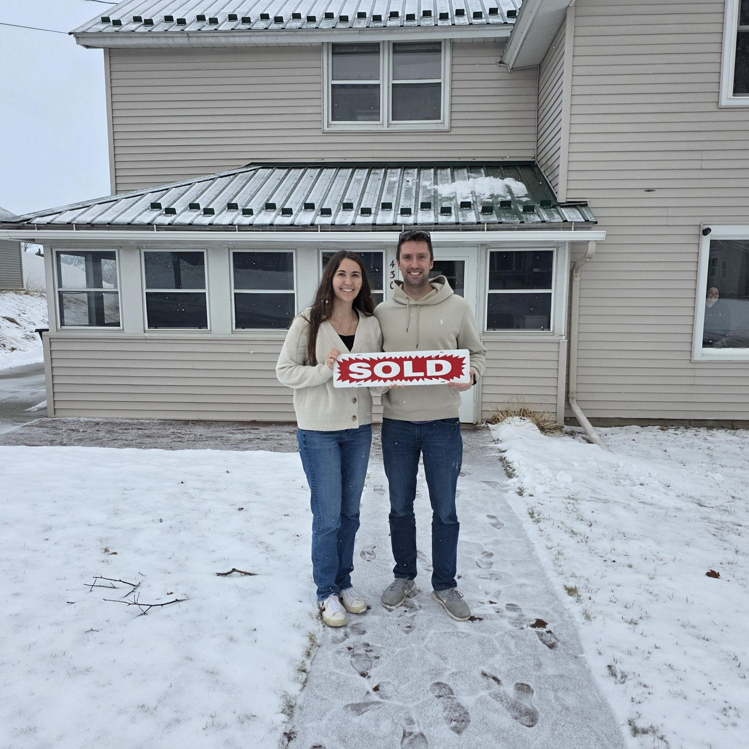 We had a blast moving in the -20 degrees and snow
