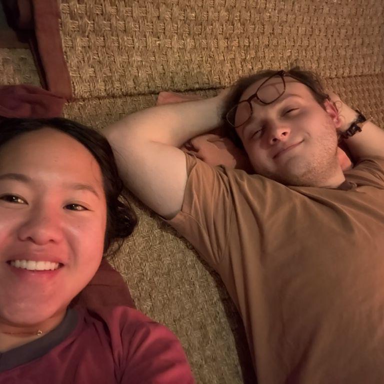 In Eddie's favorite place (the spa)