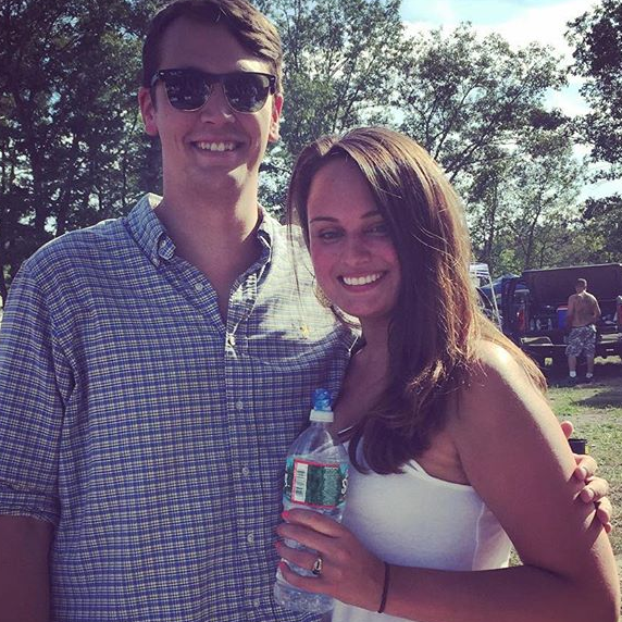 Our first picture together, Country Fest, 2015