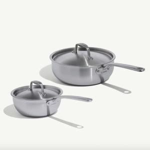 Stainless Clad Saucier Set
