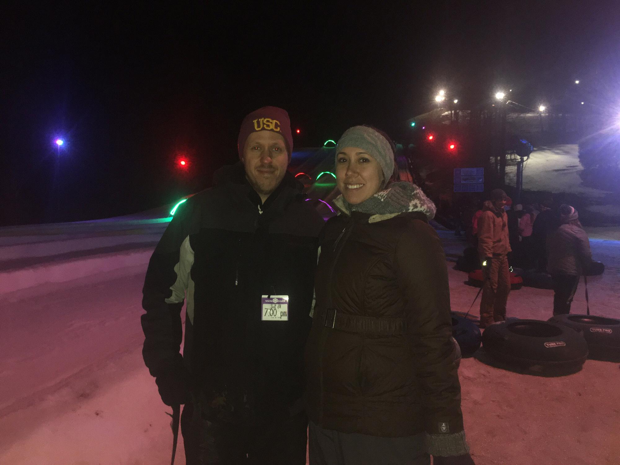 Glow Tubing at Snow Trails