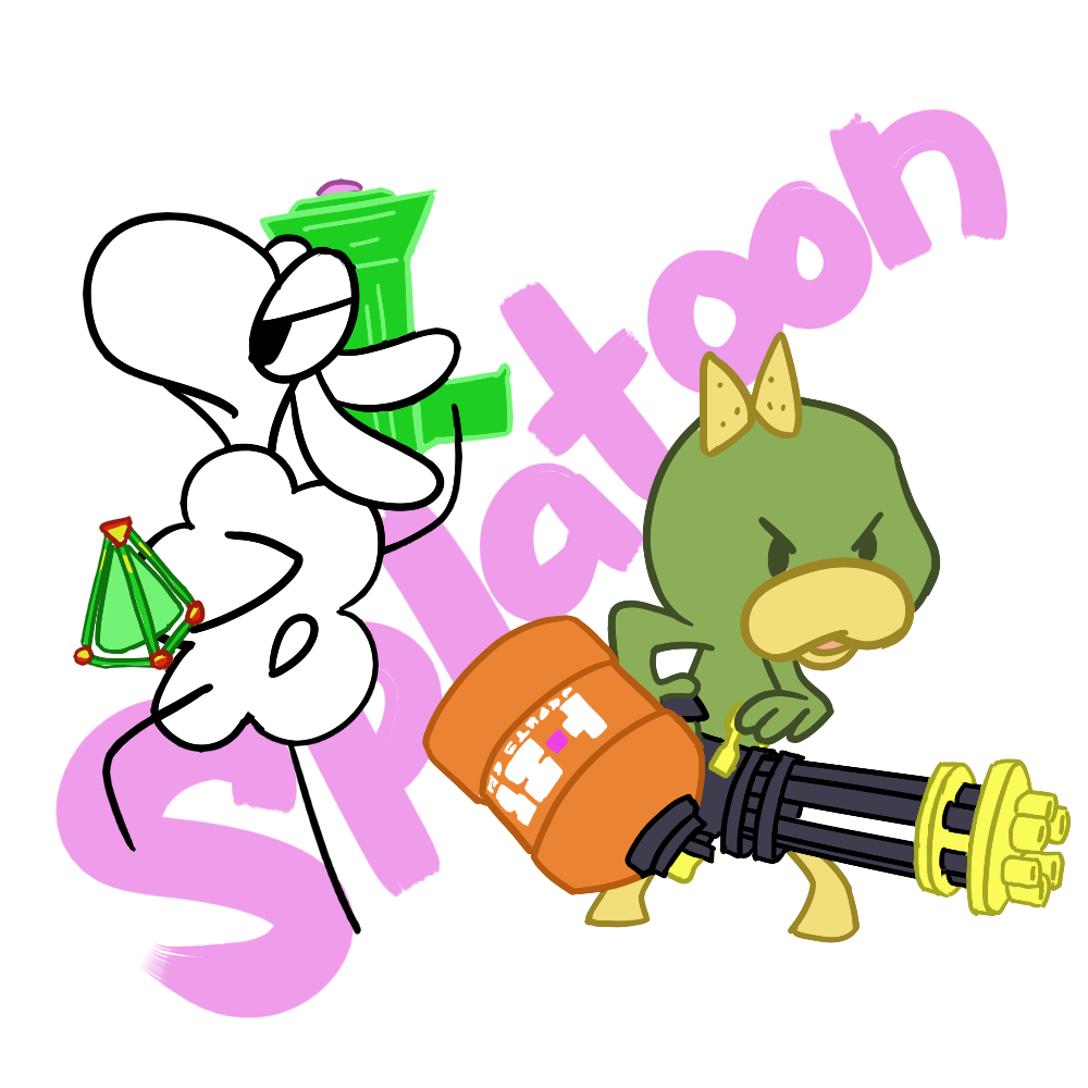 Here we have our alter egos: Sheeply and Cuacamole. They ain't scared of nobody!