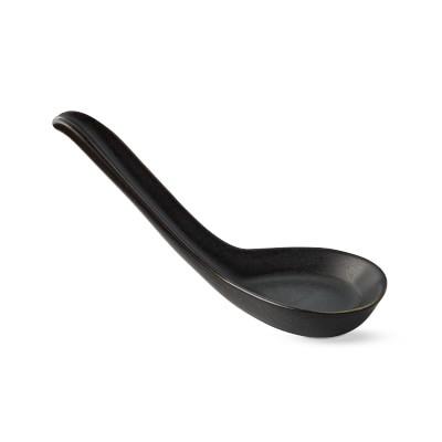 Black Dumpling Spoon