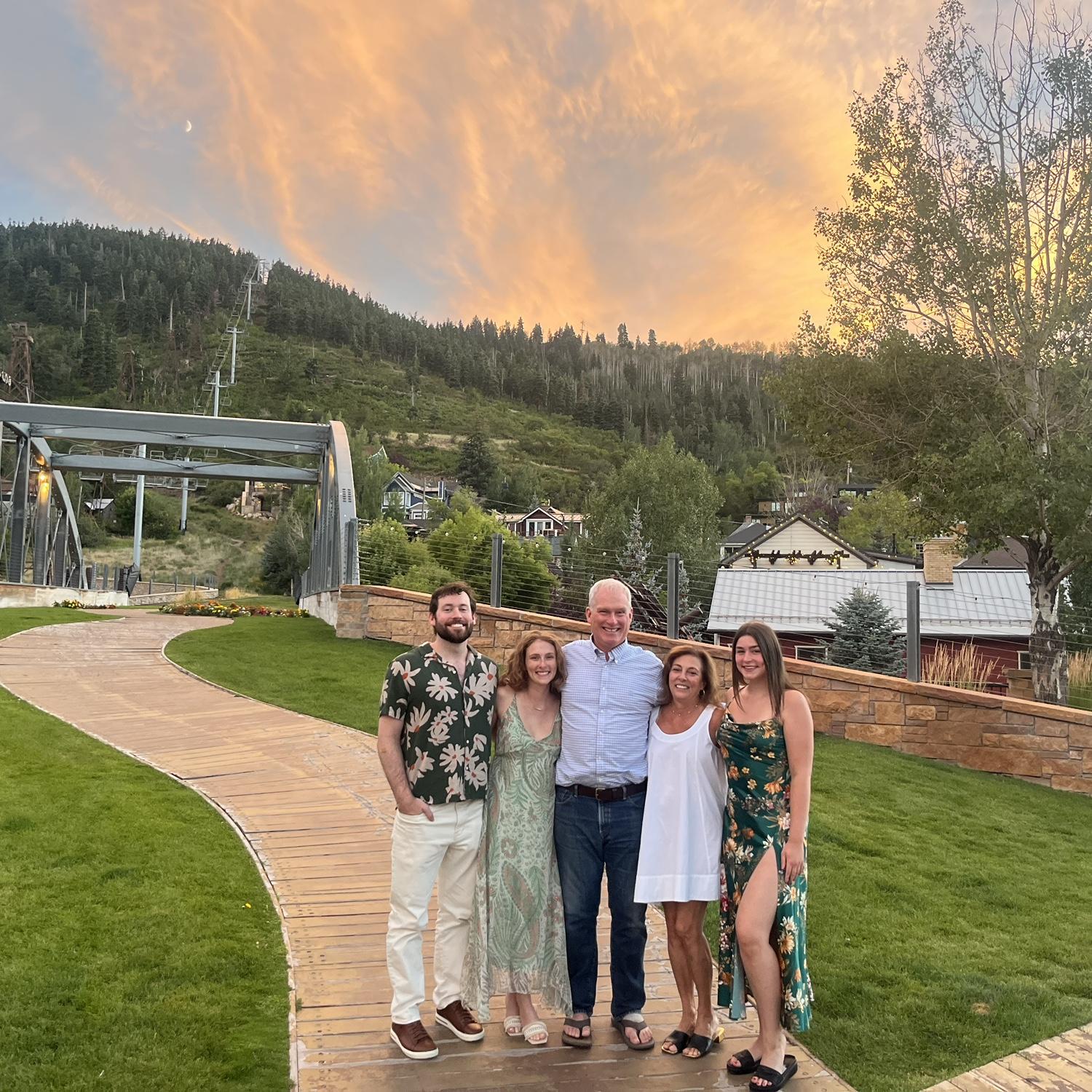 Family in Park City
