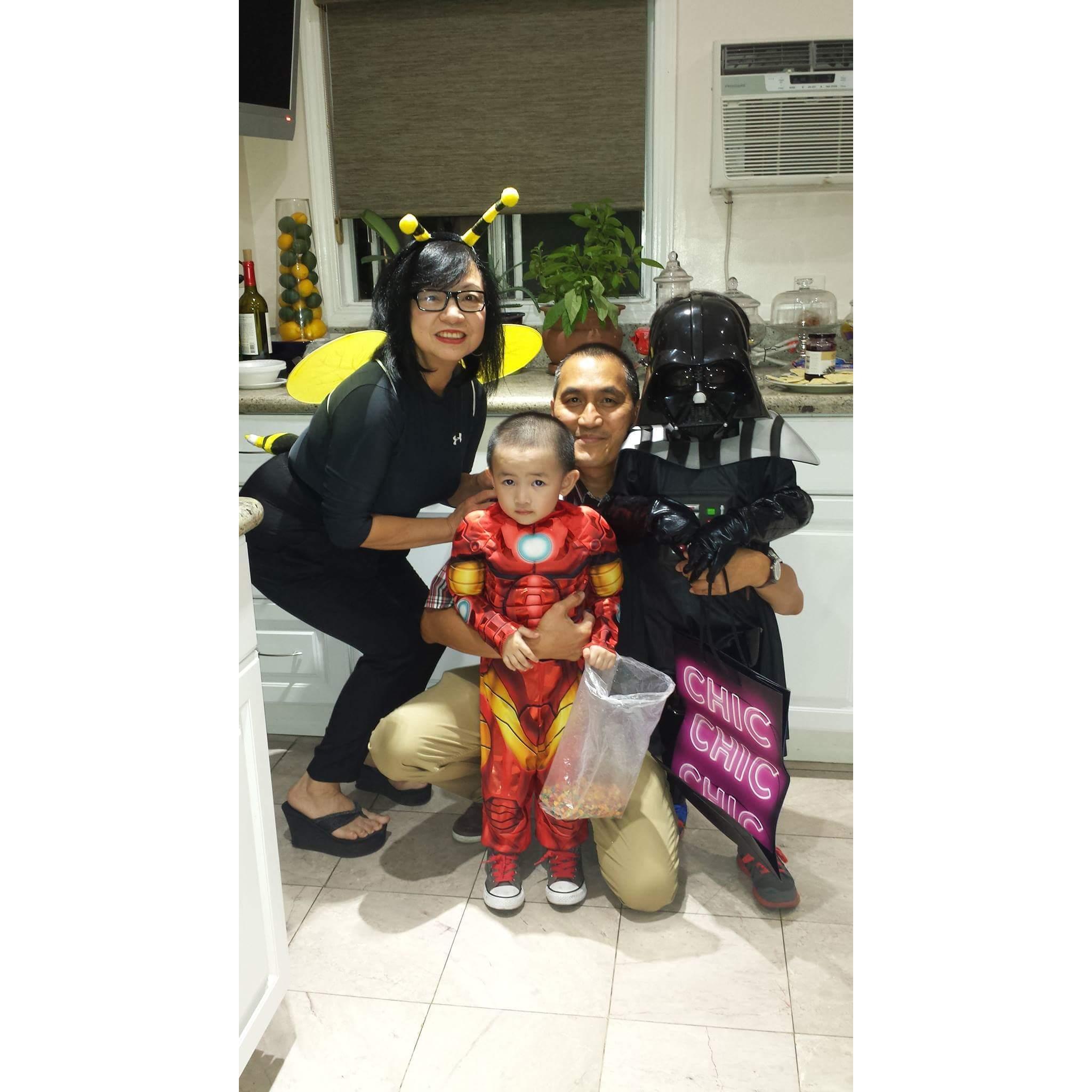 Halloween with Aesun annd Antoine