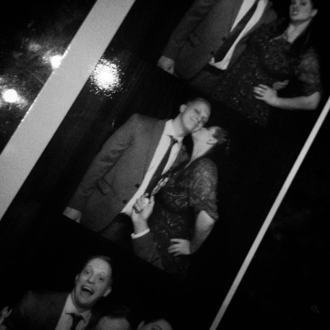 Having some photo-booth shenanigans at Meghan & Tyler's Big Day!