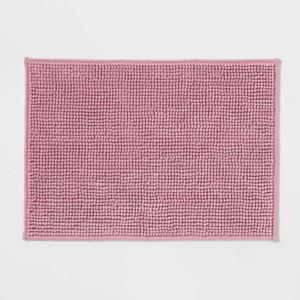 17"x24" Everyday Chenille Bath Rug Pink - Room Essentials™