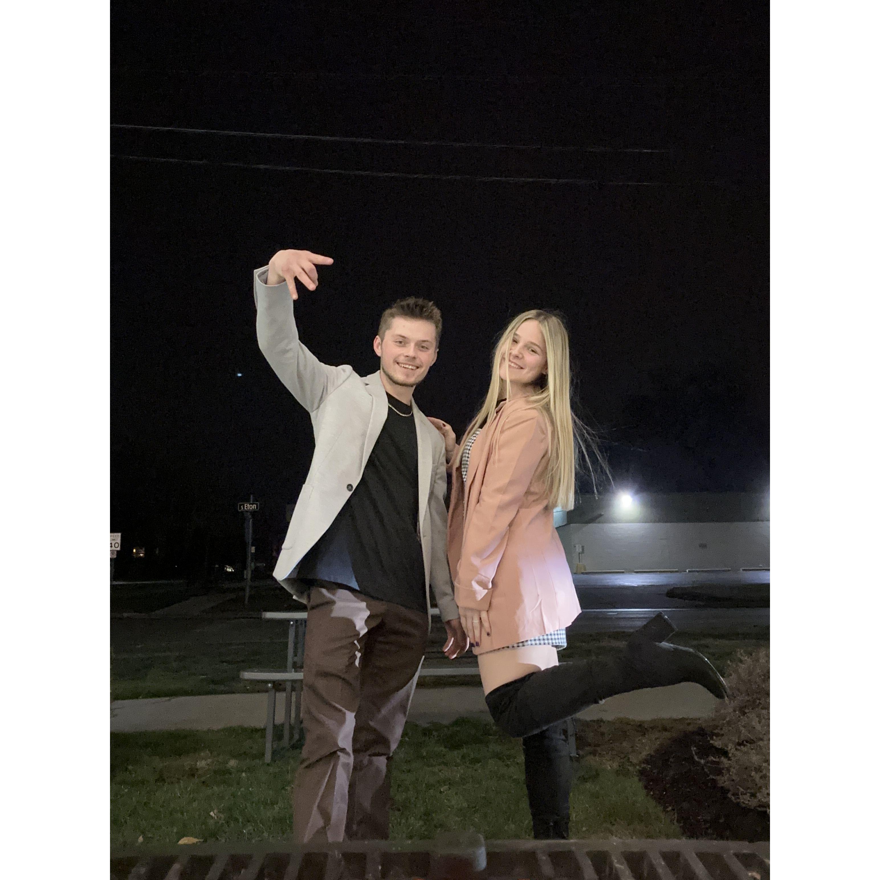Our first New Years together