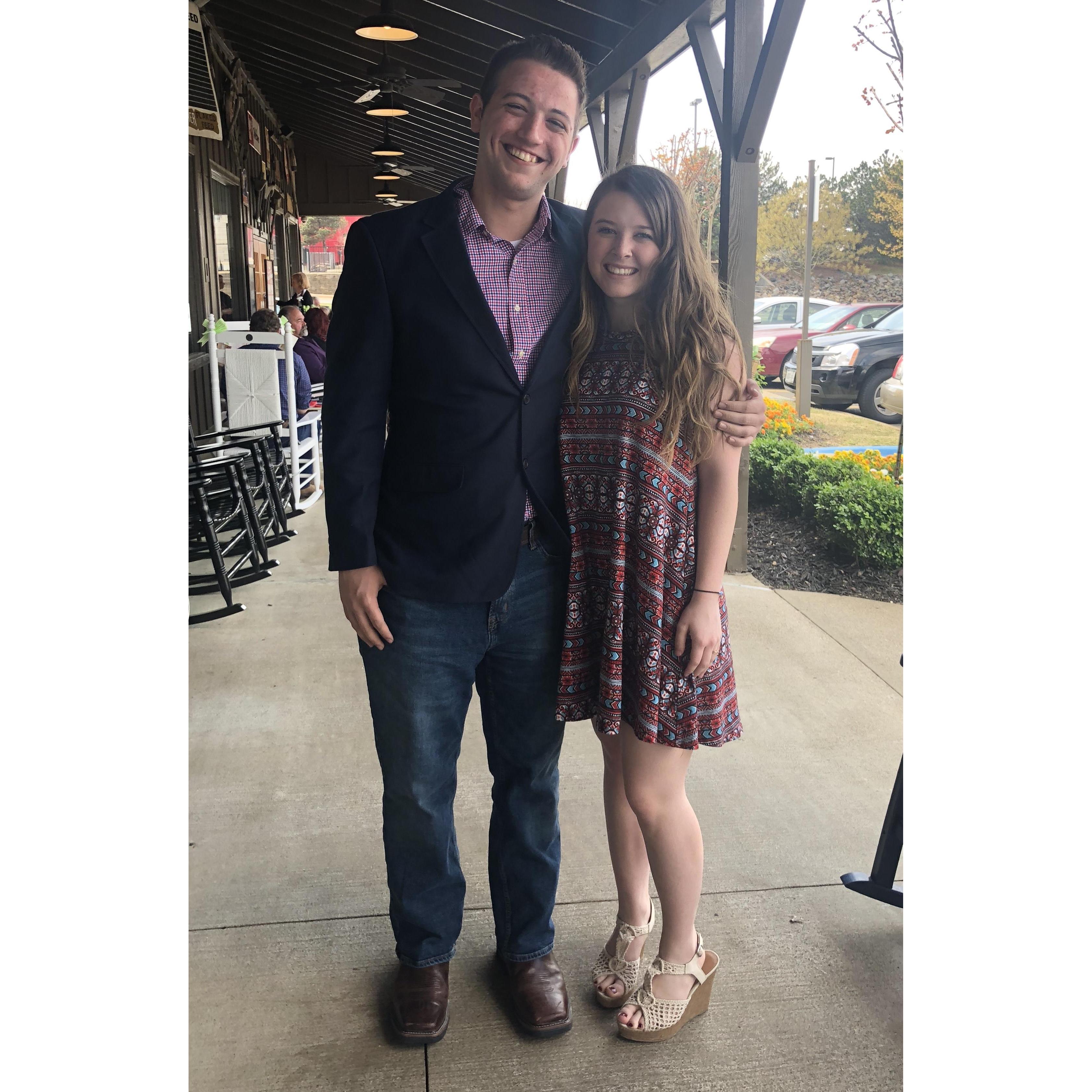 Our first Easter together.
