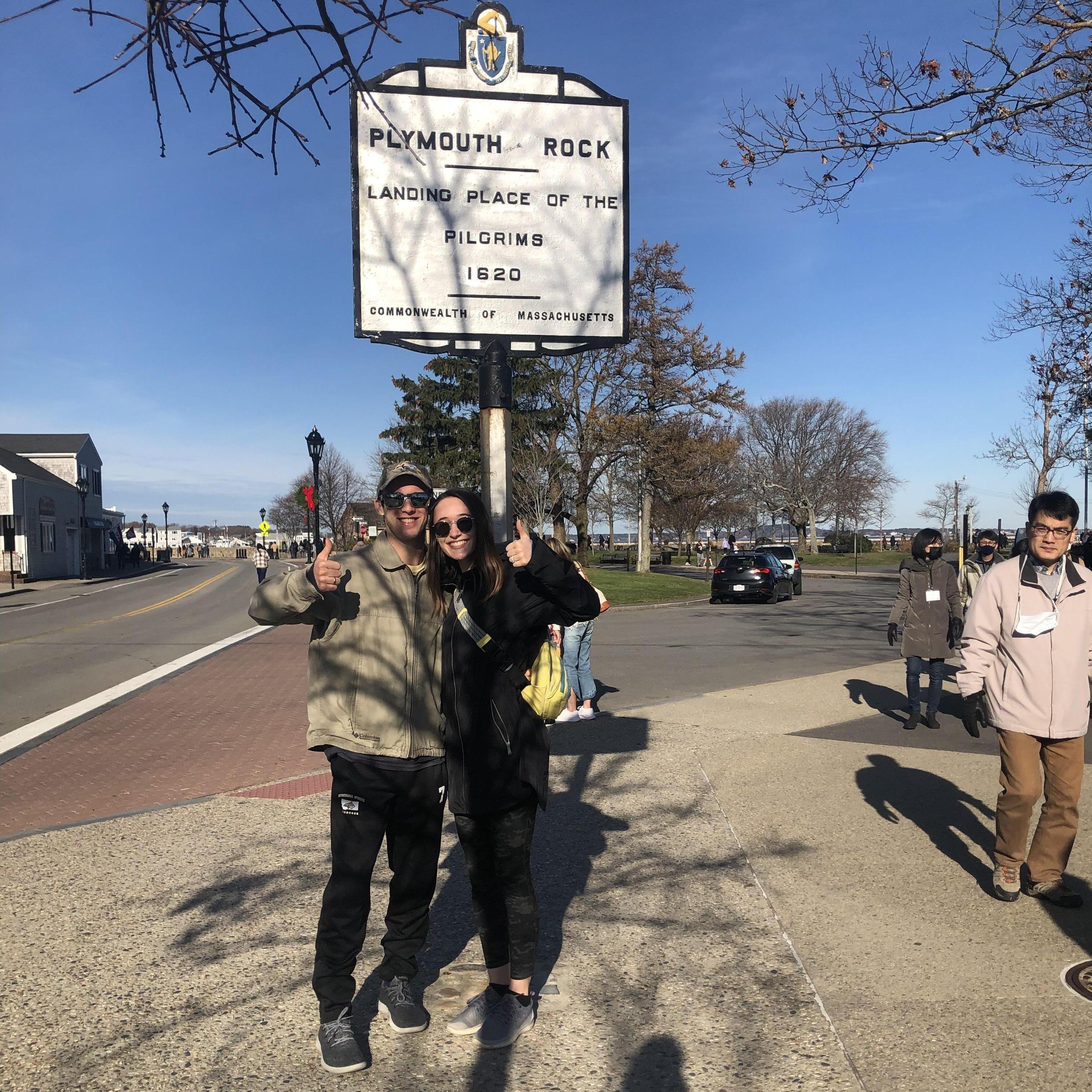 Thanksgiving trip to the Plymouth Rock Monument!