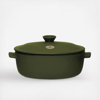 4.9qt. Oval Stew Pot
