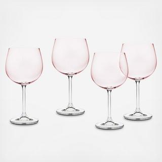 Meridian Blush Goblet, Set of 4