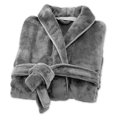 Brookstone® NAP Unisex Size Large/X-Large Robe in Grey