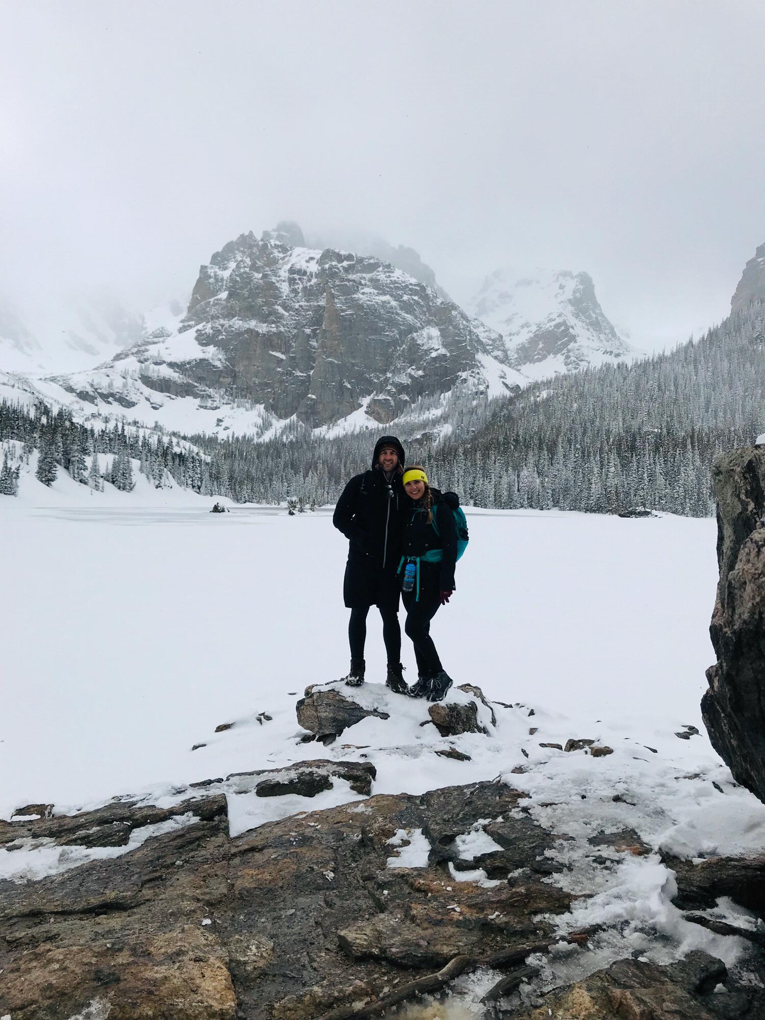 The Loch in Rocky Mountain National Park, CO