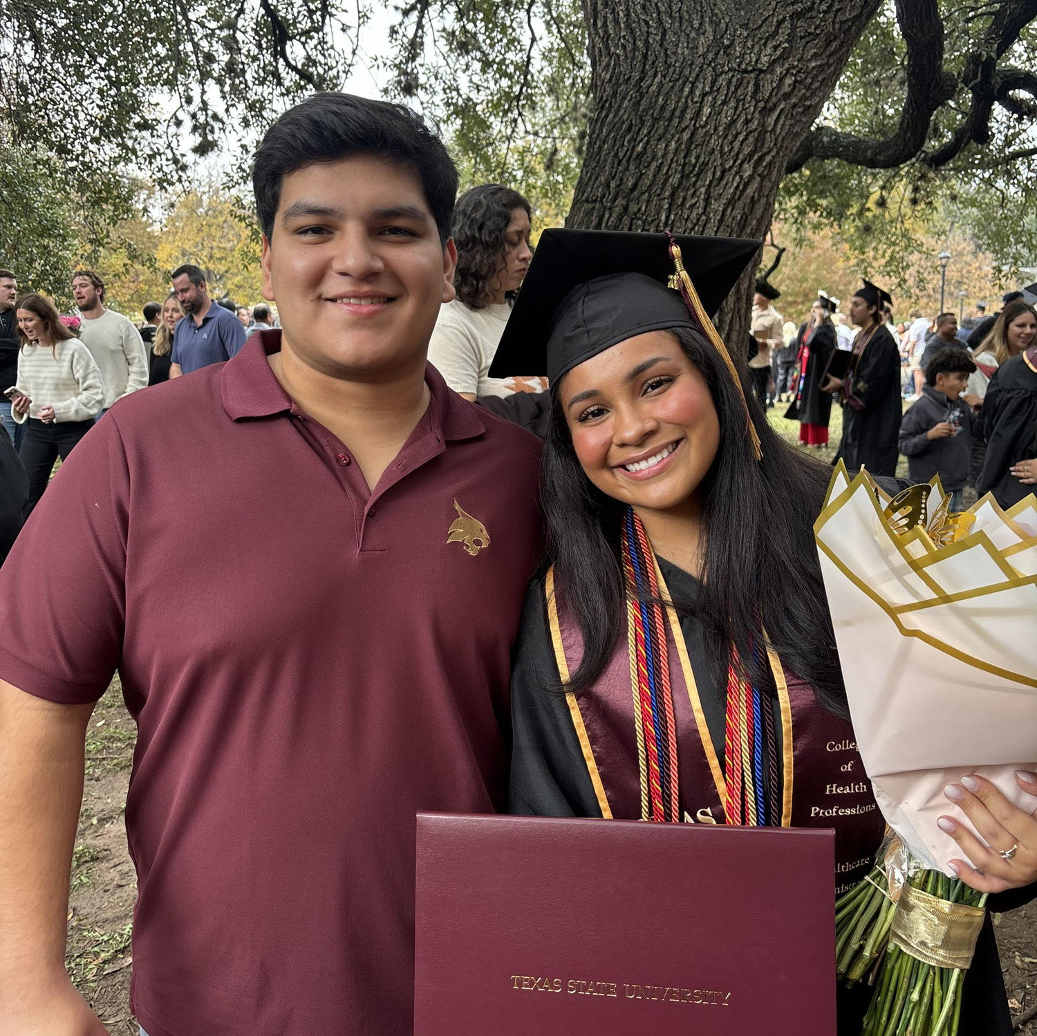 Jazmin's Graduation from TXST