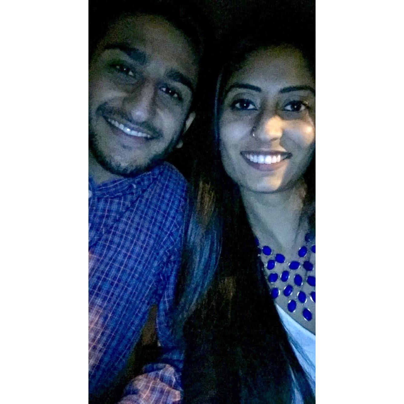 Feb 2016: When Nil asked me to be his girlfriend :P 