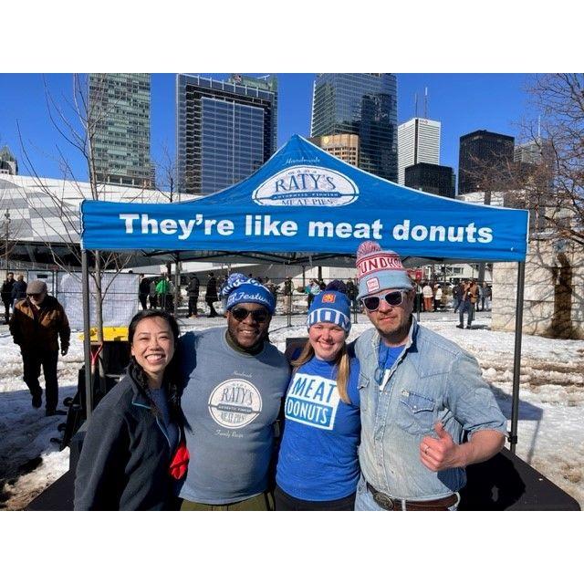 Roundhouse Winter Craft Beer Festival - making meatpies for the masses!