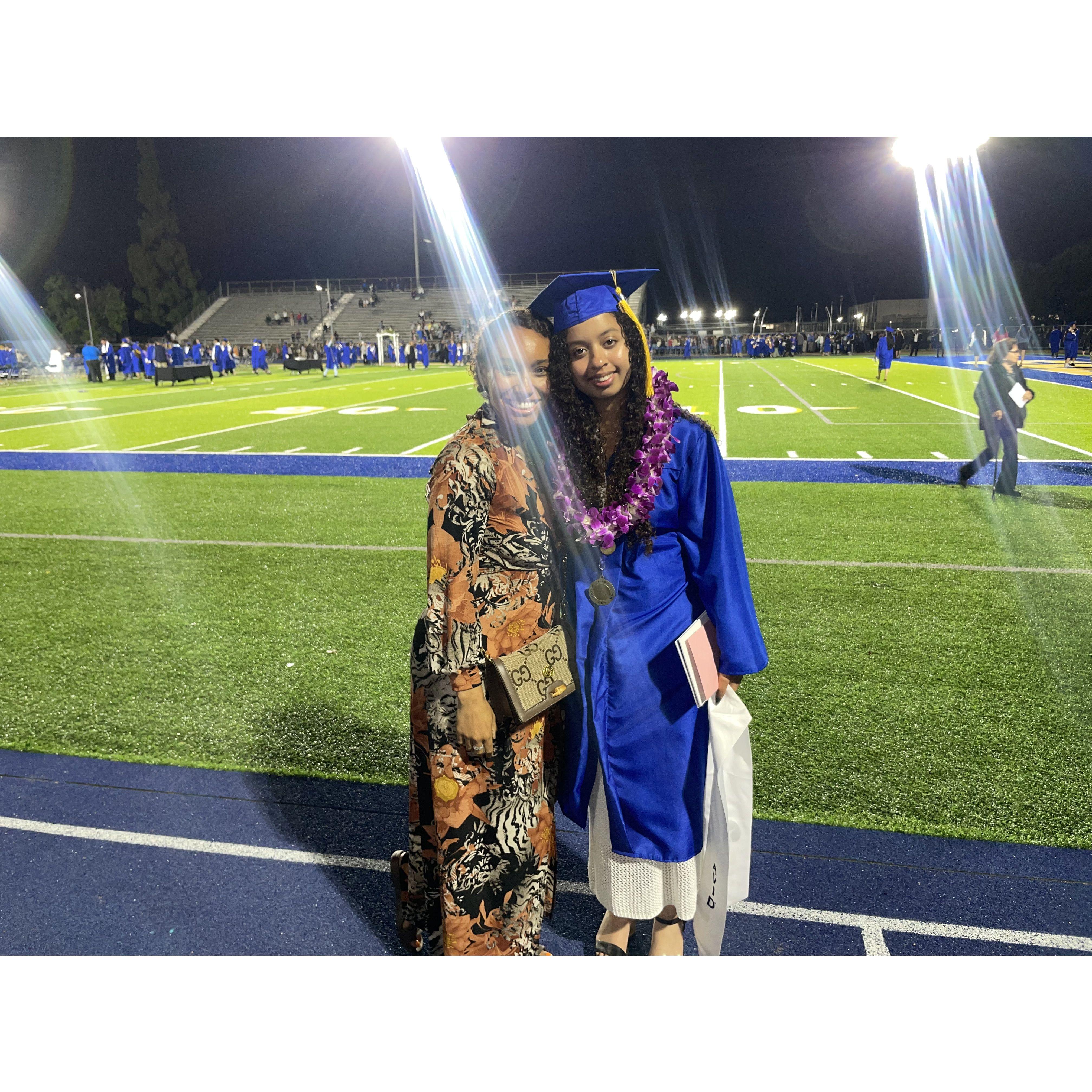 Ashleigh with sister Thavy, at her graduation!