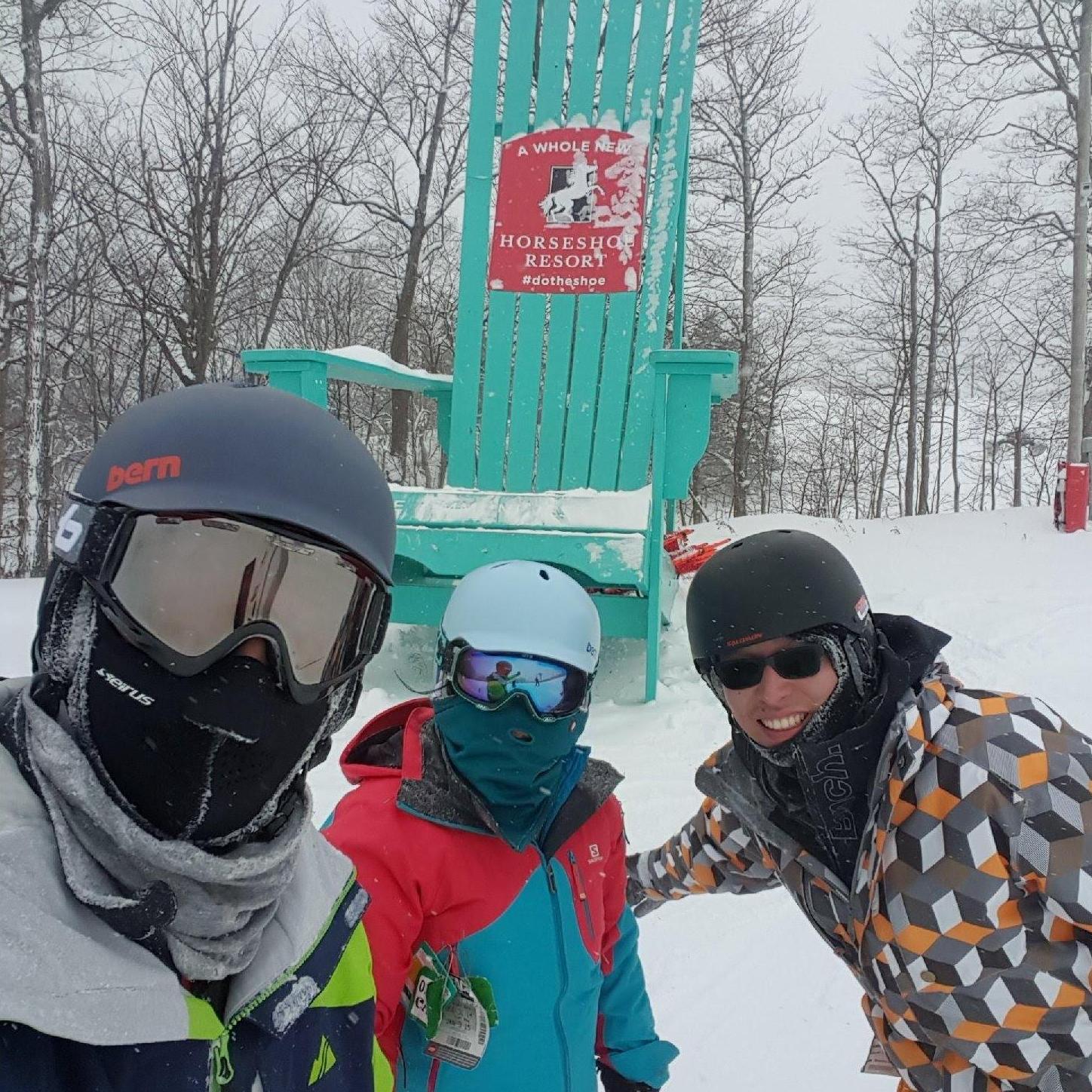 It was a cold adventure.