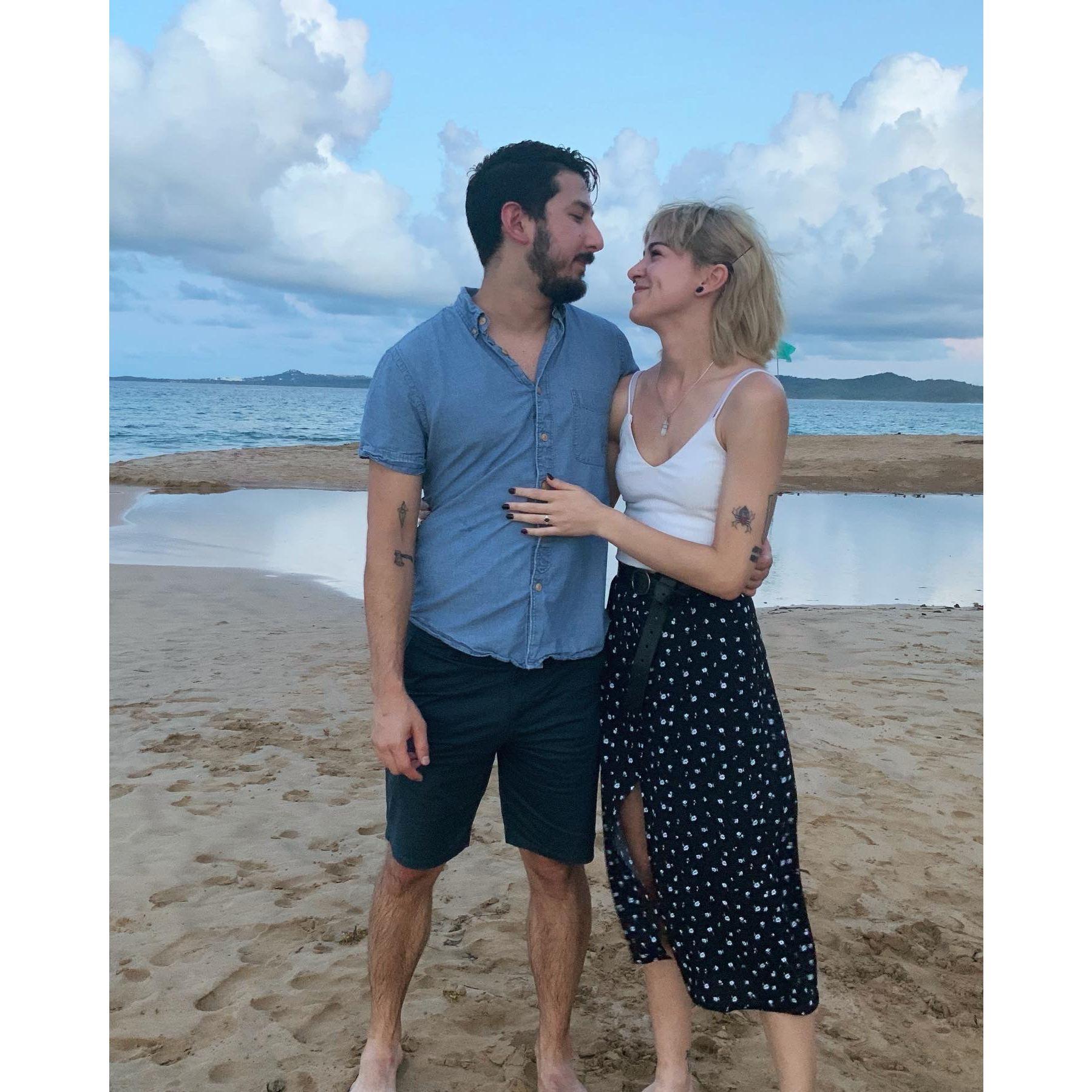 The day we got engaged <3