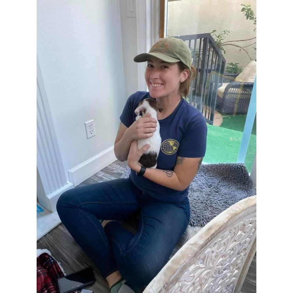 The time Jordan sang a puppy to sleep.