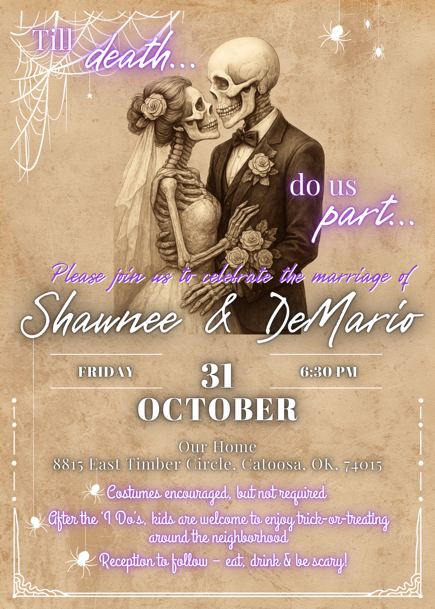 The Wedding Website of Shawnee Hodge and DeMario Davis