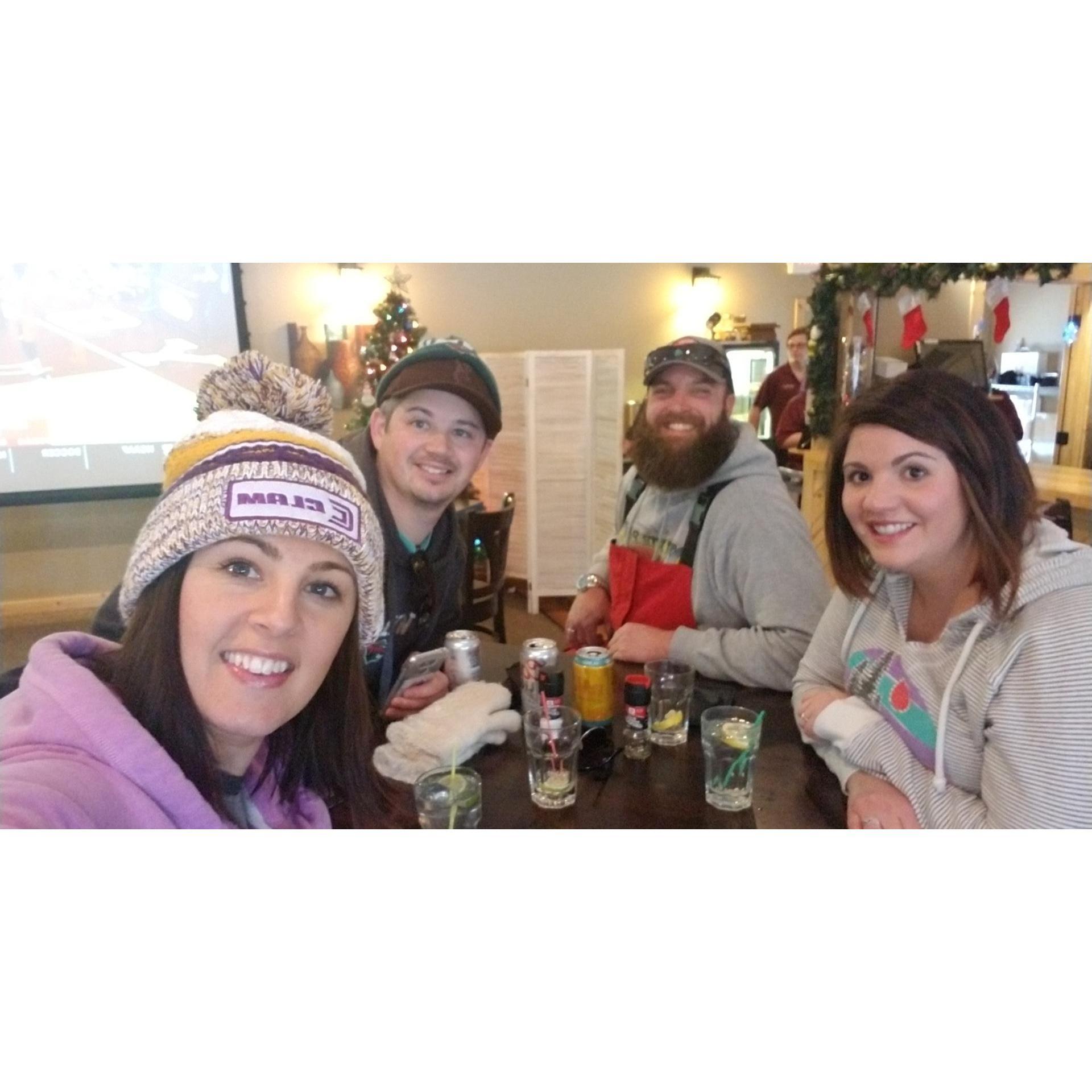 Weekend of Engagement up on Mille Lacs Lake