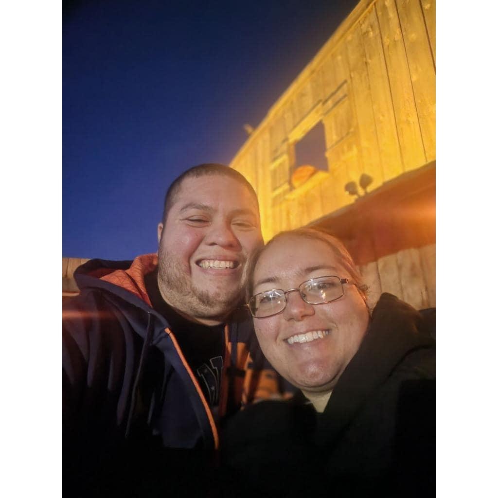Went to The Fright Compound together. The goal was to have fun and get scared. We did one of those two things. (Hint: we had fun) October 2023