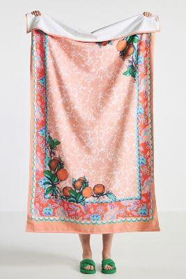 Alexandra Farmer The Flock Beach Towel